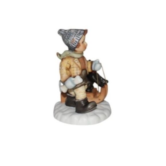 Goebel Hummel "Off We Go" Porcelain Figurine Original Box COA - Picture 6 of 8